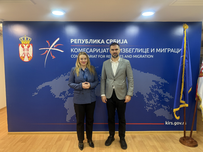 Састанак комесарке за избеглице и миграције Наташе Станисављевић и градоначелника Новог Сада Жарка Мићина