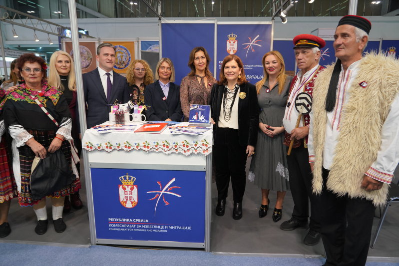 Комесарка Наташа Станисављевић на отварању 68. Међународног београдског сајма књига