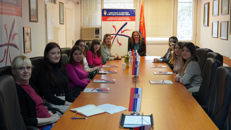 Sedam studenata Univerziteta u Beogradu biće polaznici studentske stručne prakse u Komesarijatu naredne četiri nedelje