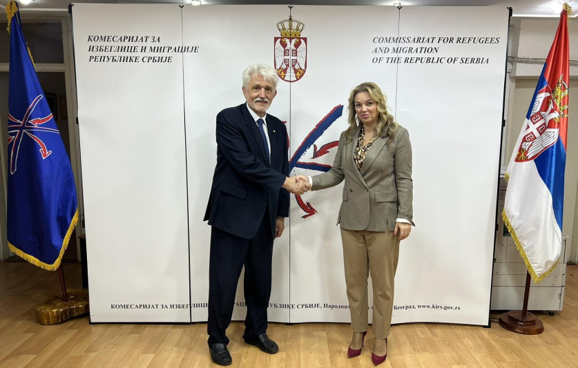 Комесарка Наташа Станисављевић састала се са амбасадором Украјине Володомиром Toлкачем