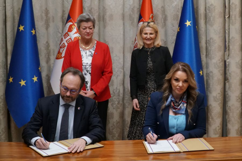 Потписан Споразум о приступању Србије Европској мигрантској мрежи за миграције