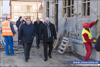 Assistant Commissioner for Refugees and Migration visited the construction site in Zrenjanin for the building of 11 apartments under the RHP – subproject 4
