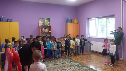 Druženje dece migranata sa vršnjacima u vrtiću „Maslačak“