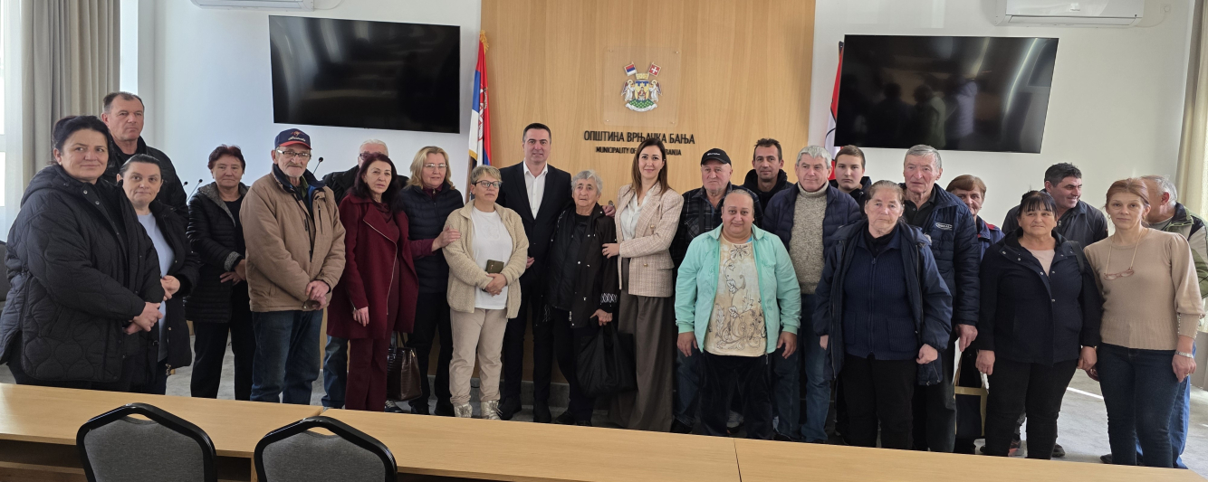 Uručeno 120 paketa hrane najugroženijim porodicama izbeglica i interno raseljenih lica u Vrnjačkoj Banji