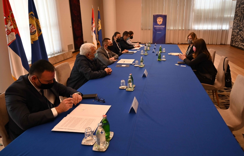 Sastanci komesara Cucića i ministra Vulina  sa  šeficama  UNHCR-a i IOM-a