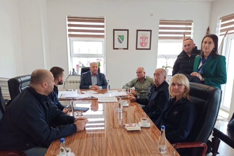 Помоћник комесара Иван Гергинов са сарадницима посетио Сјеницу и Тутин