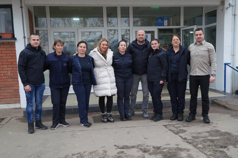 Komesarka za izbeglice i migracije Nataša Stanisavljević posetila prihvatne centre Bujanovac i Preševo
