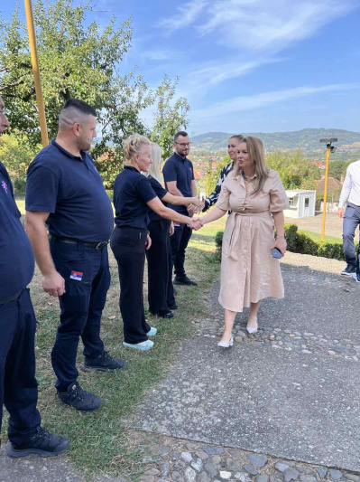 Комесарка за избеглице и миграције Наташа Станисављевић посетила Центар за азил у Бањи Ковиљачи