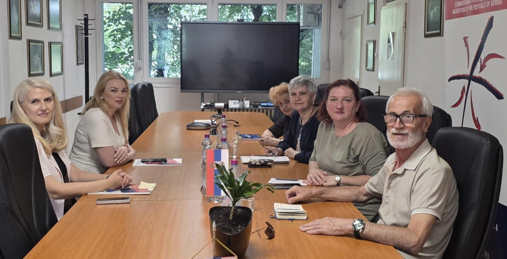 Састанак комесарке Наташе Станисављевић са представницима Координације српских удружења породица несталих, убијених и погинулих лица са простора бивше Југославије