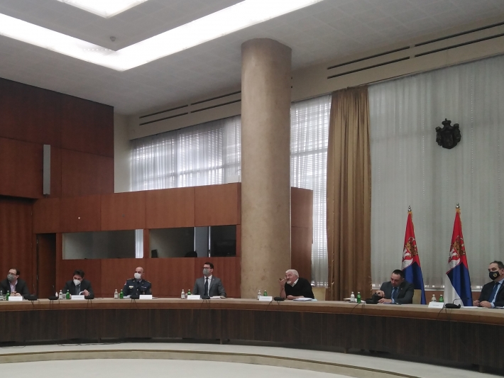 The 25th session of the Working Group for solving the problem of mixed migration flows was held in the Palace of Serbia