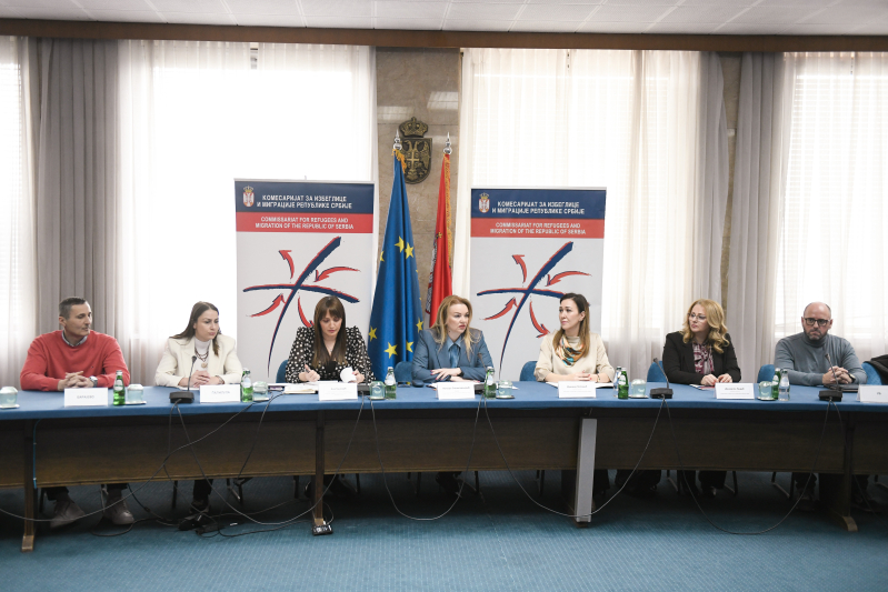 Комесарка Наташа Станисављевић одржала радни састанак са повереницима за избеглице и миграције у Палати Србије