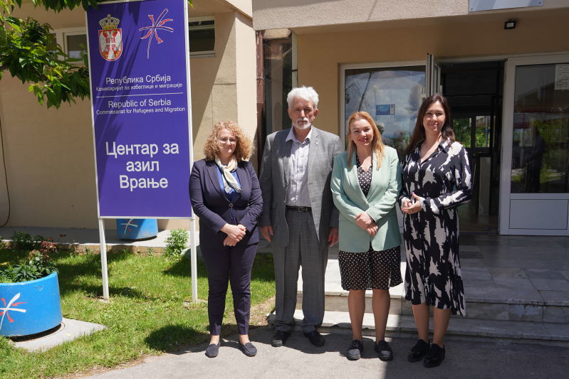 Ambasador Ukrajine i komesarka za izbeglice i migracije u poseti Centru za azil u Vranju