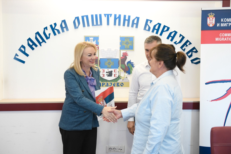 Стамбена подршка породицама избеглица и интерно расељених лица у Барајеву