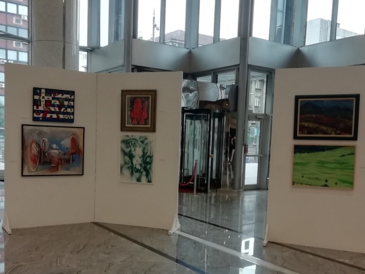 Invitation to participate in the auction of paintings for the victims of the earthquake in Banija